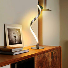 Carica l&#39;immagine nel visualizzatore di Gallery, Albrillo lampada da tavolo a spirale, moderna letto a LED, Spirale