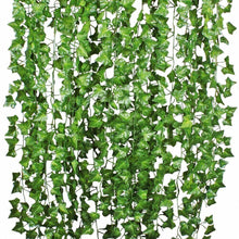 Carica l'immagine nel visualizzatore di Gallery, Pianta Artificiale Edera Rampicante Ghirlanda, 12 pezzi da 2,1mt l'uno