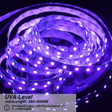 Carica l&#39;immagine nel visualizzatore di Gallery, Onforu 5M UV Striscia Flessibile Ultraviolette a 300 LEDs, Ultravioletto...