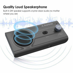 Kit Vivavoce Bluetooth per Auto, Siri e a Google Assistant, Auto Accensione