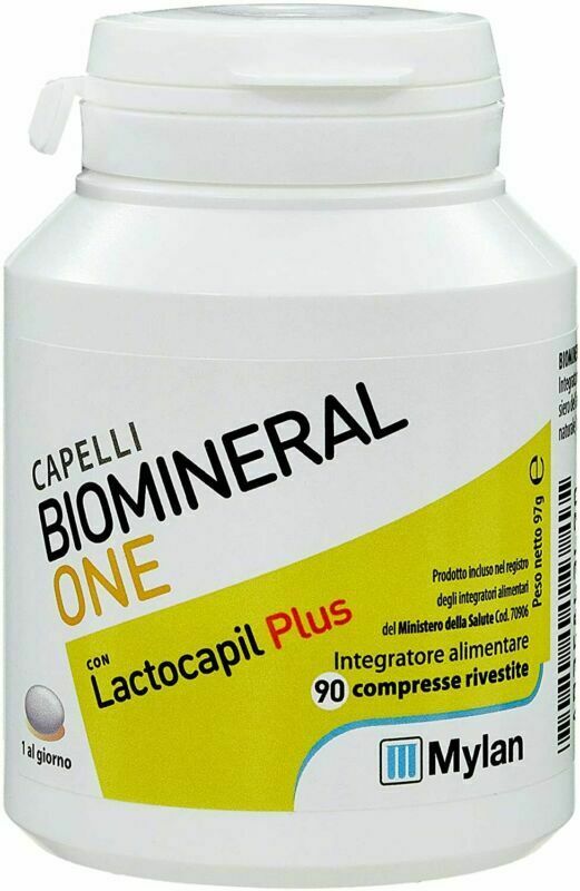 Biomineral One Con Lactocapil Plus Integratore Alimentare Anticaduta 90 Unità
