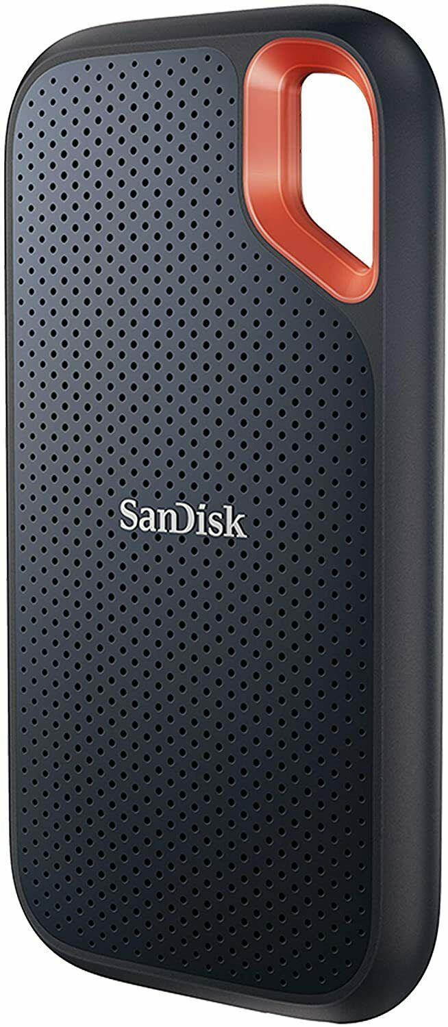SanDisk Extreme SSD NVMe portatile da 1 TB, USB-C, velocità di 1TB, Nero