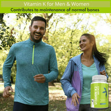 Carica l'immagine nel visualizzatore di Gallery, Vitamina K2 MK7 600mcg Alta Resistenza - A base di Natto nutrizing 90 capsule