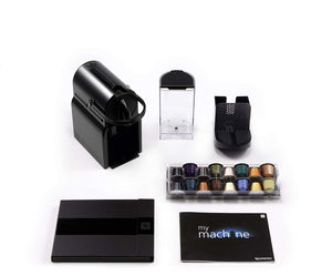 Nespresso Inissia EN80.B macchina per caffè espresso di De'Longhi, + 16 Capsule