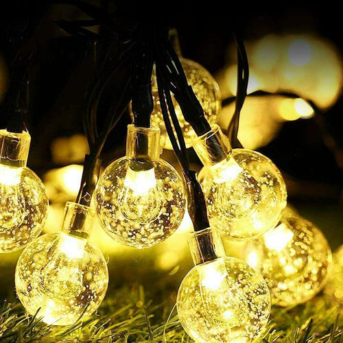 WOWDSGN Catena Luminosa Solare a LED da Esterno, Lunga 9M, a...