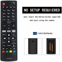Carica l&#39;immagine nel visualizzatore di Gallery, Telecomando sostitutivo compatibile per TV LG AKB75095308, Ultra Smart, Ricambio