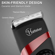 Carica l&#39;immagine nel visualizzatore di Gallery, HATTEKER Tagliacapelli Per Uomo Trimmer Capelli Professionale...