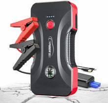 Carica l'immagine nel visualizzatore di Gallery, YABER Avviatore Batteria Auto 800A 12800mAh Emergenza per Rosso