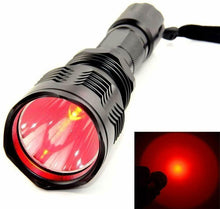 Carica l&#39;immagine nel visualizzatore di Gallery, Luce da predatore con torcia caccia a LED verde rosso bianco, luce da...