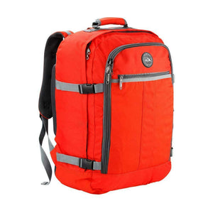 Cabin Max Metz, Zaino da Viaggio Bagaglio a 44L (55x40x20 cm), Rosso/Grigio