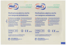 Carica l'immagine nel visualizzatore di Gallery, 50 x Cerotto 6 x 9 cm per medicazione adesiva, In TNT Senza lattice, Tampone