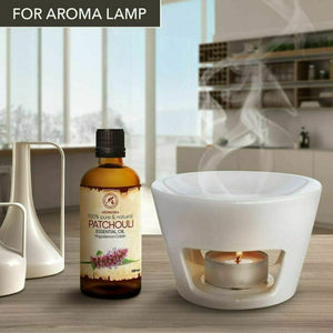 Olio Essenziale di Patchouli 100ml - Pogostemon Cablin - Essenziale...