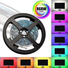 Carica l&#39;immagine nel visualizzatore di Gallery, Striscia a LED RGB da 2 m, Luci stroboscopiche impermeabili a batteria LED,...