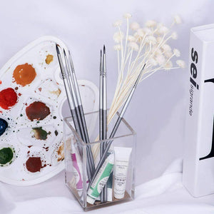 WLOT, Set di 6 pennelli in Miniatura per Dettagli, Modelli Warhammer,...