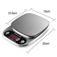Carica l&#39;immagine nel visualizzatore di Gallery, Bilancia da Cucina, 10Kg/1g Elettronica Digitale Alta Precisione Misurazione...
