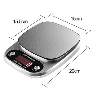 Bilancia da Cucina, 10Kg/1g Elettronica Digitale Alta Precisione Misurazione...