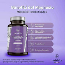 Carica l'immagine nel visualizzatore di Gallery, Magnesio Bisglicinato e Citrato 2145mg con 300 mg di Puro...