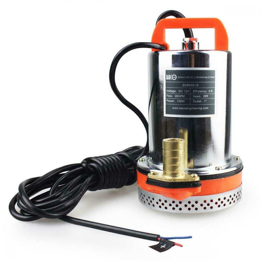 BACOENG Pompa Sommersa ad immersione DC 12V