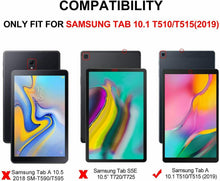 Carica l'immagine nel visualizzatore di Gallery, Custodia compatibile per Samsung Galaxy Tab A 10.1 2019 T515 T510 Cover in PU