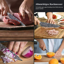 Carica l'immagine nel visualizzatore di Gallery, MOSFiATA - Coltello da cucina, carne, coltello chef professionale 8 inch