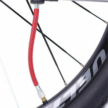 Carica l&#39;immagine nel visualizzatore di Gallery, Kit di adattatori per valvola di gonfiaggio per bicicletta Flessibile e angolare