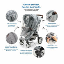 Carica l'immagine nel visualizzatore di Gallery, Parapioggia universale comfort per passeggini es. Chicco, Peg Perego, Inglesina