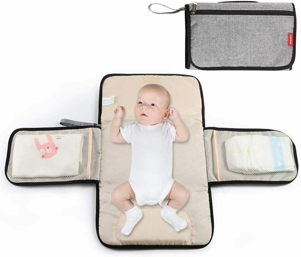 Porta Pannolini da Viaggio con 2 Tasche - Maimadi_kids Porta Pannolini da Viaggio con 2 Tasche - Maimadi_kids