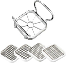 Carica l'immagine nel visualizzatore di Gallery, GuDoQi Multifunzionale Chopper Di Verdura Acciaio Inossidabile Affettatrice...
