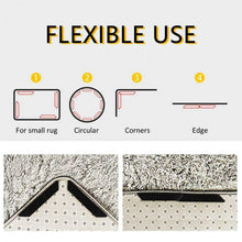 Carica l'immagine nel visualizzatore di Gallery, Vicloon Tappeto Gripper, 16 PCS Adesivo Antiscivolo Sottotappeto per Nero