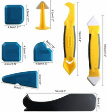 Carica l'immagine nel visualizzatore di Gallery, DXIA 8Pezzi Spatole per Silicone Sigillante, Strumento di Sigillante in...