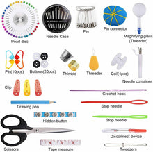 Carica l'immagine nel visualizzatore di Gallery, Kit da Cucito 283 Pezzi Portatile Set Completo Viaggio con...
