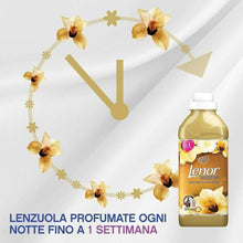 Carica l&#39;immagine nel visualizzatore di Gallery, 8 x Flaconi di ammorbidente Lenor oro e fiori al profumo di vaniglia 208 Lavaggi