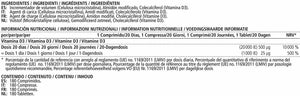 Vispura Vitamina D3 ad alto dosaggio 20000 UI (dose per 20 giorni) 180 compresse