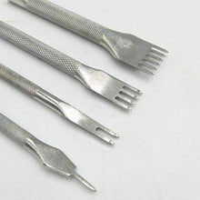 Carica l&#39;immagine nel visualizzatore di Gallery, SUPVOX 4MM 1/2/4/6 Punzoni Pelle Cuoio Perforazione per pelletteria Coltello