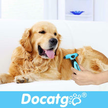 Carica l'immagine nel visualizzatore di Gallery, Docatgo Deshedding Brush per Cani Gatti Rimuovere i Peli Spazzola cani M