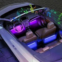 Carica l'immagine nel visualizzatore di Gallery, Striscia LED Auto Con APP, TECBOSS Luci Interne per 72 perline...