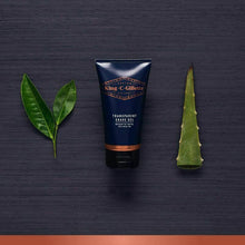 Carica l'immagine nel visualizzatore di Gallery, King C. Gillette Gel da Rasatura Trasparente per la Barba Uomo con Tè...