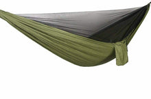 Carica l'immagine nel visualizzatore di Gallery, Amaca in nylon ultraleggera portatile da campeggio con zanzariera 290 cm x 140cm