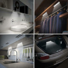 Carica l'immagine nel visualizzatore di Gallery, OxyLED Luci per armadio sensore di movimento,Illuminazione 3 Packs T02