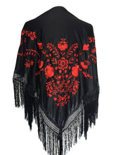 Carica l'immagine nel visualizzatore di Gallery, La Señorita Foulard cintura chale manton de manila Flamenco di danza (q5y)