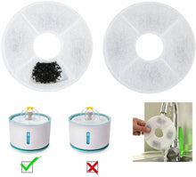 Carica l&#39;immagine nel visualizzatore di Gallery, ZITFRI 6 PCS Filtri Fontana Gatto Filtro Fontanella per Gatti Cane Filtri...
