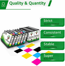 Carica l'immagine nel visualizzatore di Gallery, Cartucce di ricambio compatibili per stampante inkjet HP Officejet 932XL 933XL