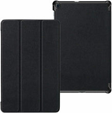 Carica l'immagine nel visualizzatore di Gallery, Cover a portafoglio compatibile per Samsung Galaxy Tab A 10.1 2019 T515 + Vetro