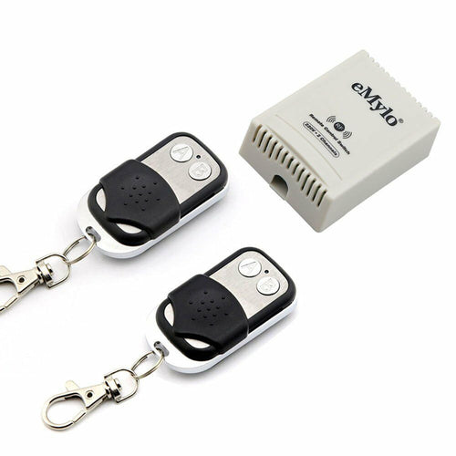 Telecomando interruttore sonda, relè senza fili con ricevitore, 2 canali 10A