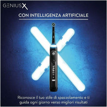 Carica l&#39;immagine nel visualizzatore di Gallery, Oral-B Genius X Luxe Edition Spazzolino Elettrico Ricaricabile +4 Testine