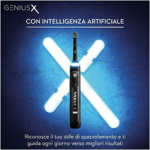 Oral-B Genius X Luxe Edition Spazzolino Elettrico Ricaricabile +4 Testine