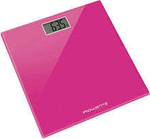 Carica l&#39;immagine nel visualizzatore di Gallery, Bilancia Pesapersone Digitale Rowenta BS1063 Premiss con Piatto in Vetro, Rosa