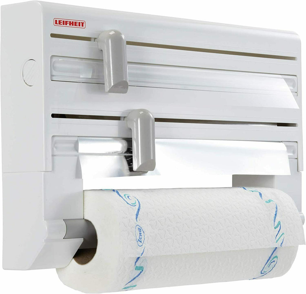 Porta rotoli da parete, Per Alluminio Pellicola e Carta assorbente Tagli precisi