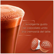 Carica l'immagine nel visualizzatore di Gallery, 96 x Capsule Chococino Cioccolata Nescafé Dolce Gusto, Senza glutine, Bevanda