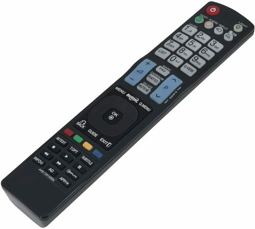 Telecomando sostitutivo compatibile per TV LG 32LD550 ALLIMITY AKB72914004, Nero